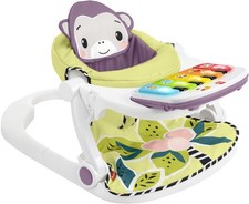 Fisher Price - Kick  Play Deluxe Sit-Me-Up Seat Purple Monkey New Toy 