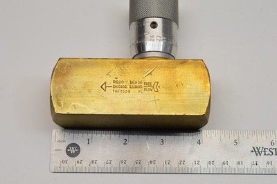ECCI Rego TMF750B  Brass flow control valve 3/4''NPT
