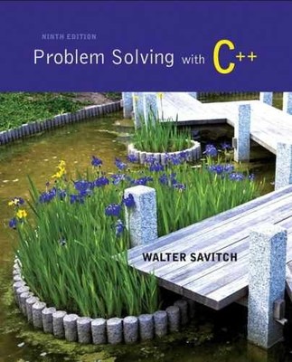Problem Solving with C++ (9th - Paperback, by Savitch Walter - Acceptable