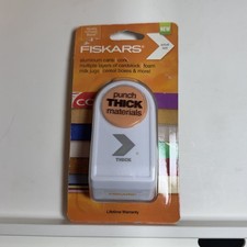 Fiskars Chevron Shapes Paper Punch Thick Materials Craft Tool