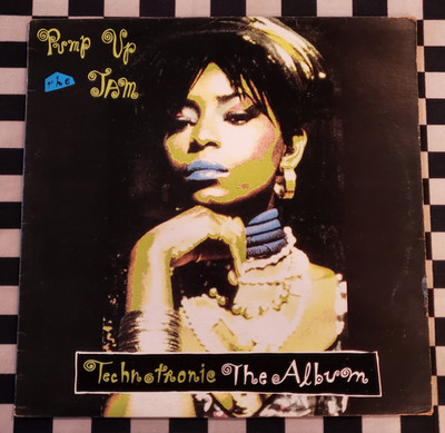 Pump Up The Jam LP by Technotronic vinyl 1990 Venezuelan import VG+ S.R.84.005