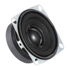 2Pcs 3W 3Ohm Small Speakers Square Micro External Magnet Speaker 45mm Black