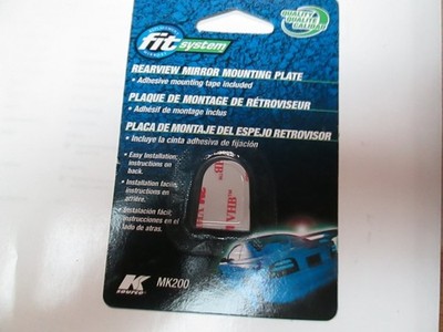 K Source     Fit System Mk200 Mounting Plate Day Night Rear View Mirror