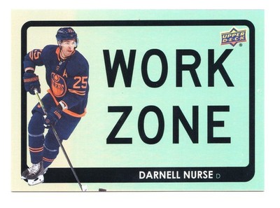 2021-22 UD Series 1 Darnell Nurse Work Zone
