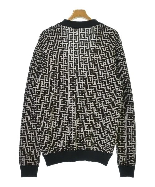 BALMAIN Cardigans BlackxBeige(Patterned ) S 2200534849023 - Image 2 of 4