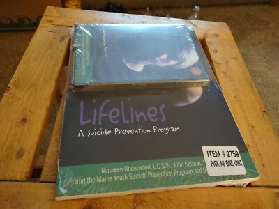 Lifelines: A Suicide Prevention Program DVD AND BOOK NEW 