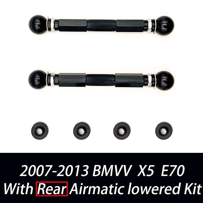 For 07-13 BMW X5M X5 E70 Adjustable Rear Air Ride Suspension