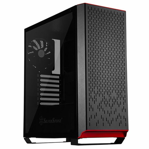Silverstone PM02B-G (Black+ Tempered Glass Window) ATX/MATX Primera Chasis - Picture 3 of 8
