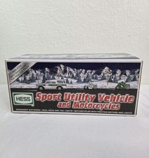2004 Hess Sport Utility Vehicle And Motorcycle New With Original Box