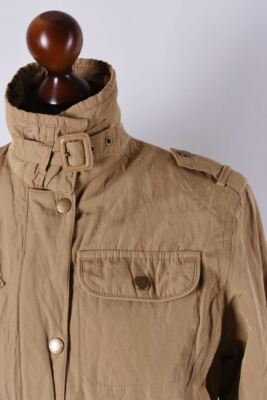 Ladies Barbour Steel Amelia Classic Field Jacket Size M / UK10 | eBay