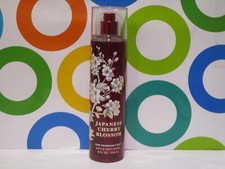 BATH  BODY WORKS  JAPANESE CHERRY BLOSSOM FINE FRAGRANCE MIST  8 OZ