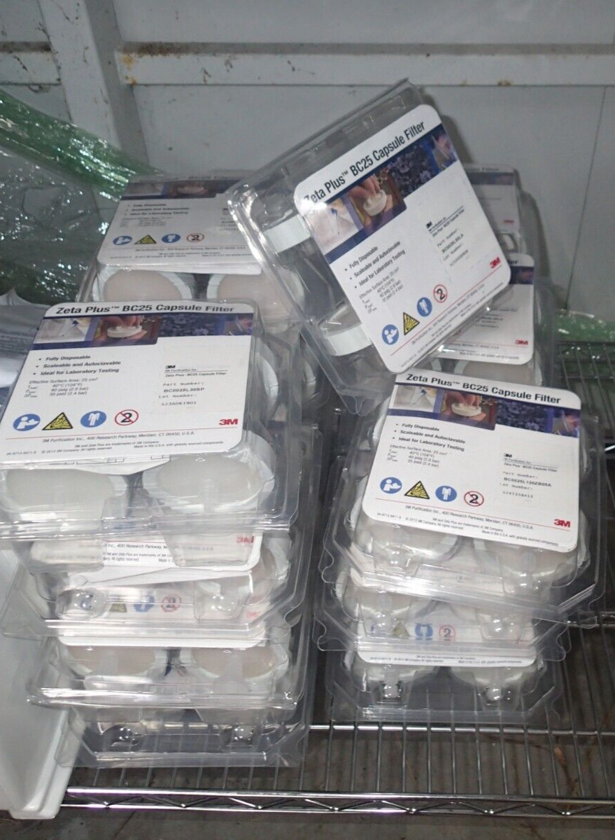 3M BC0025L60ZB05A BC25 Series EXT Filter Capsule Cellulose pack of 4 ...