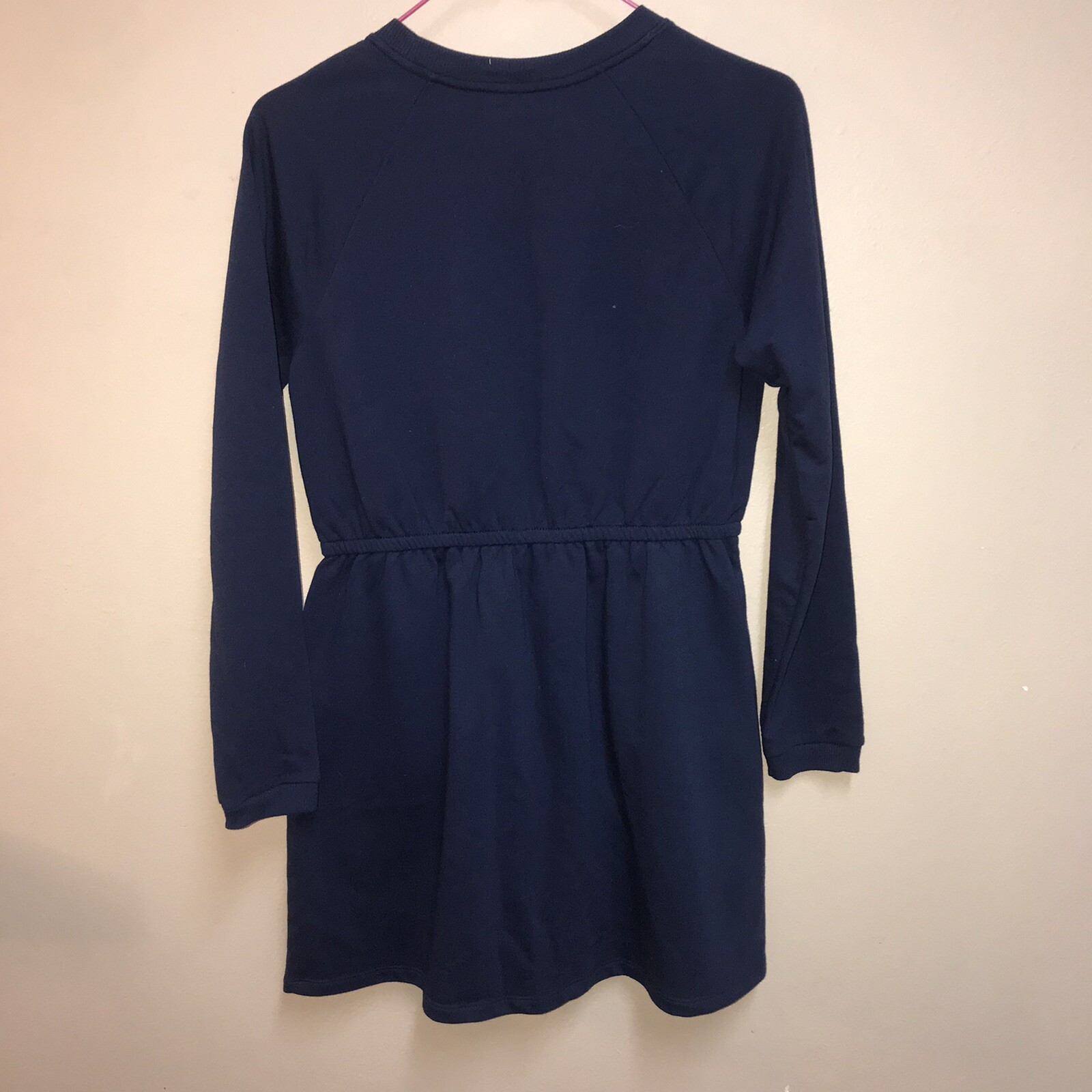 Girls size 14/16 sweatshirt dress with pockets and tassel drawstring waist  | eBay