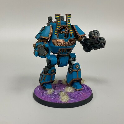 Warhammer 40K Forgeworld Space Marines Ultramarines Contemptor Foot Le