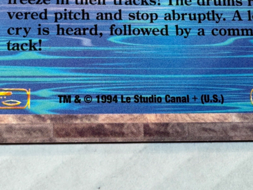 1994 Collect A Card StarGate Complete Adventure Series Insert Set AS1-AS12 - Picture 9 of 9