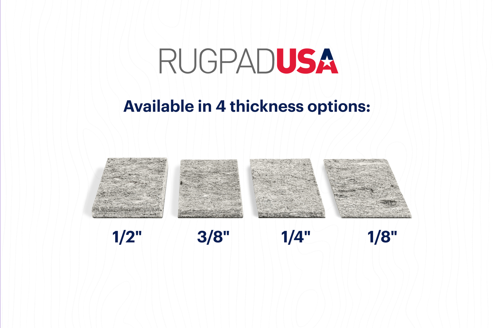 RUGPADUSA Dual Surface Felt & Rubber NonSlip Backing Rug Pad eBay