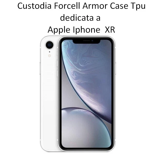 Forcell Armor Custodia Cover Case Protettiva Per Apple Iphone Xr Black - Immagine 2 di 4