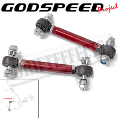 FOR CHRYSLER 300 2005-23 GODSPEED ADJUSTABLE FRONT SWAY BAR END LINKS