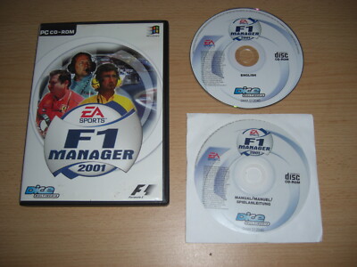 F1 Manager 2001 PC CD Rom DI Formel 1 1 - SCHNELLER VERSAND