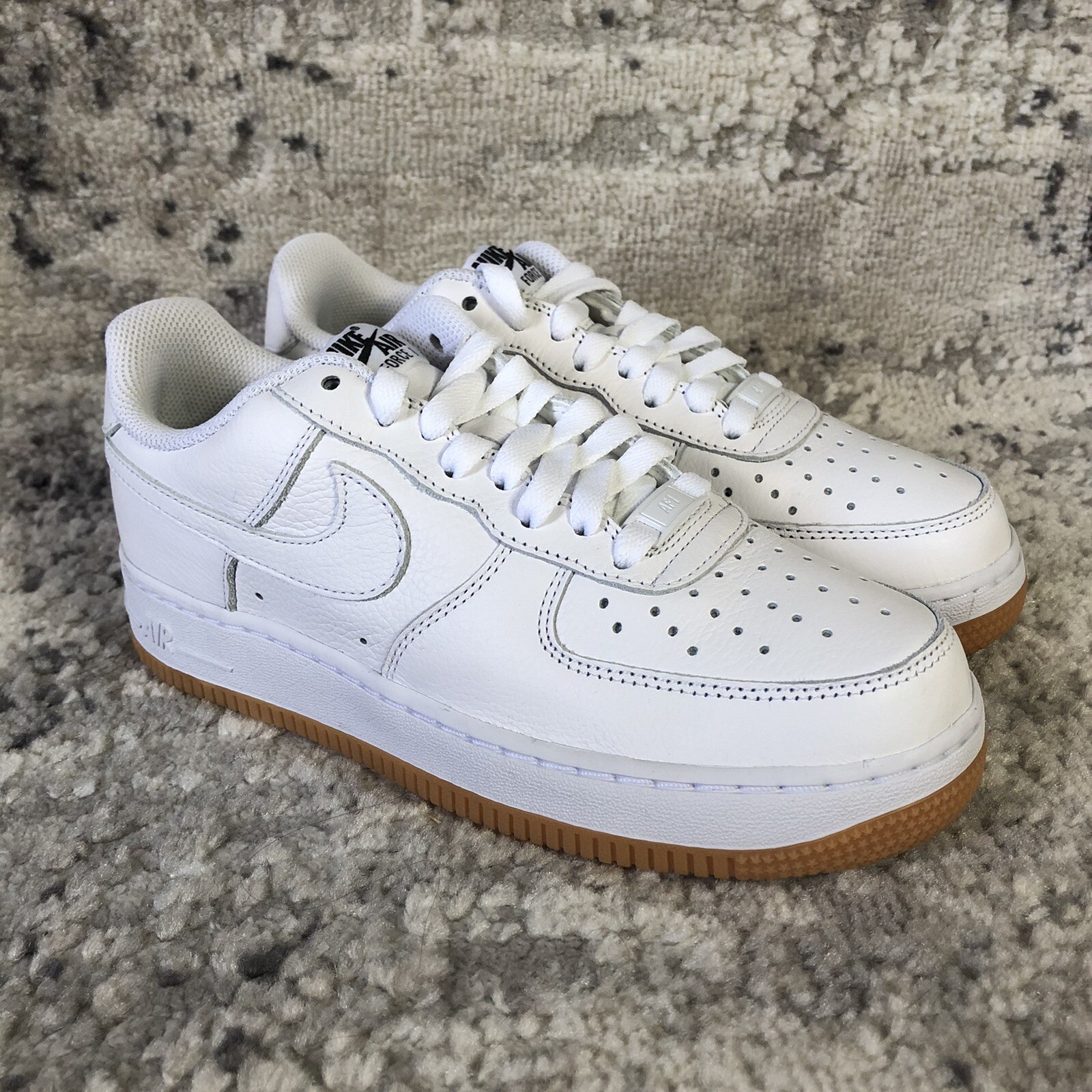 Nike By You Air Force 1 Low White Gum DN4165-991 Women’s Size 7 AF1 | eBay