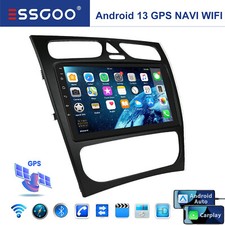 9 Zoll Carplay Android 13 Autoradio GPS NAV Für Benz C/CLK Klasse W209 W208 W168 9 Zoll Carplay Android 13 Autoradio GPS NAV Für Benz C/CLK Klasse W209 W208 W168