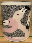 San Diego Zoo FLAMINGO mug for coffee tea pretty pink black and grey colors — photo 3