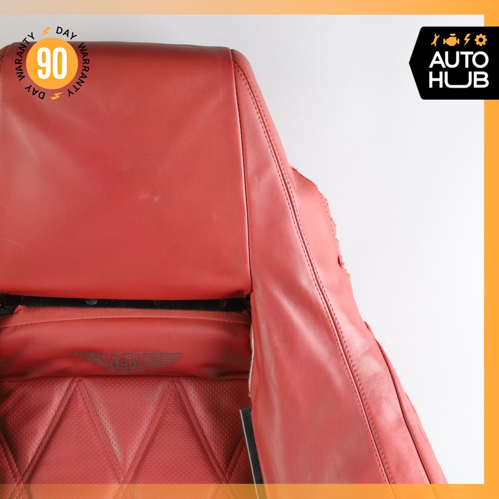 03-10 Bentley Continental GT Front Left Side Top Upper Seat Cushion OEM 73k