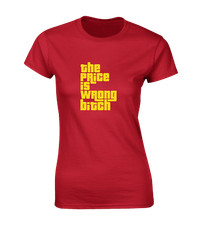THE PRICE IS WRONG LADIES T SHIRT FUNNY RETRO HAPPY COMEDY CLASSIC GILMORE TOP