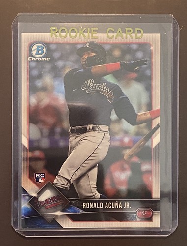 2018 Bowman Chrome Ronald Acuna Jr RC ⚾️