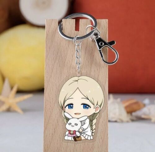 The Promised Neverland Anime Keychain Pick One Cartoon Cosplay Costume Emma - Picture 31 of 84