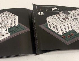 Lego Architecture 21006 The White House - complete with manual