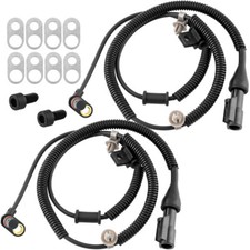Left+Right Side Front ABS Wheel Speed Sensor 515117 For Ford F-150 2009 2010 2WD