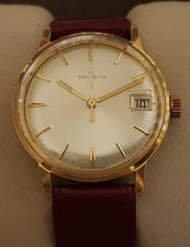 Orologio da polso vintage Helvetia - carica manuale - Cal. 855 - con data