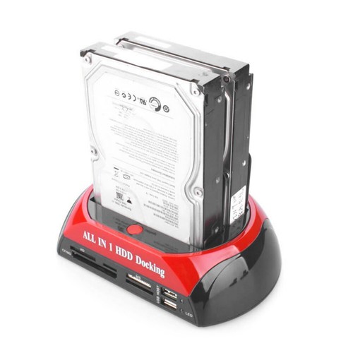 HDD Docking Station Internal Hard Drive Case USB2.0 to 2.5 3.5 inch SATA IDE - Afbeelding 9 van 15