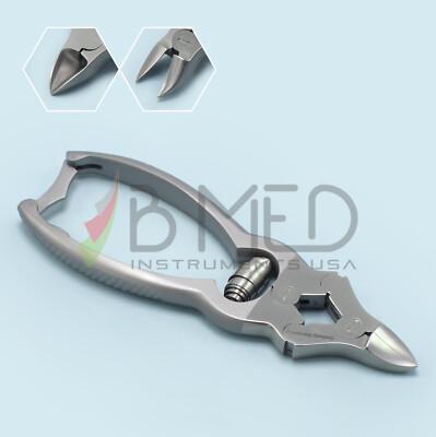 OR Grade Professional Surgery Mycotic Nail Nipper 6'' Concave Jaws Podiatry Foot