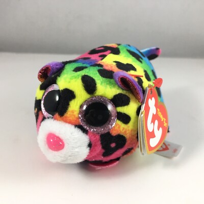 TY Beanie Boos Teeny Tys JELLY Leopard (Japan Tags) 4