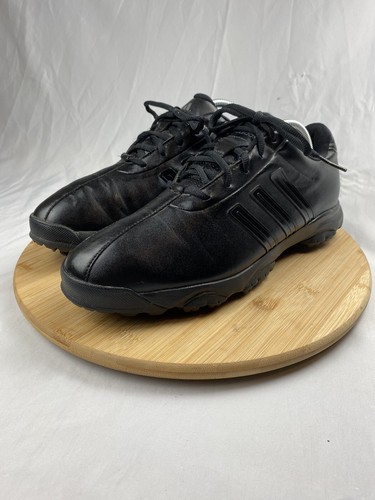 ADIDAS Golf Shoes Black Size 9 Spikes 