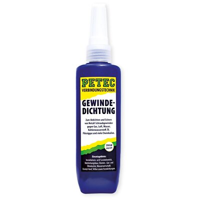 Gewindedichtung blau 100 g Petec 97210 Gewindedichtmittel