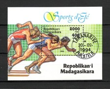 5 Blocks Madagaskar 1994 Sportarten.