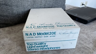 Nad Model 20e Stereo Headphones Ovp Sammler Rechnung Vorhanden