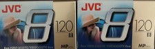 JVC 8mm Video Cassette Tape 120 Minutes Factory Sealed New Other Unused