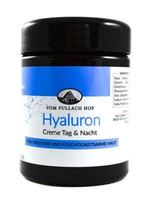 Pullach Hof Hyaluronsäure Creme, 100 ml