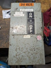 GE THN3361 3 Pole 30 Amp 600 Volt Non Fused Heavy Duty Safety Switch