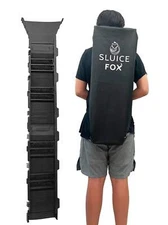 Sluice Fox Portable Expandable Sluice Box for Gold Mining and Prospecting; Inclu