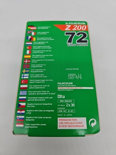 2X Fujicolor Z200 Farbfilm C41 ISO 200 72 Aufnahmen Fujifilm Analog Neu - Bild 3 von 5