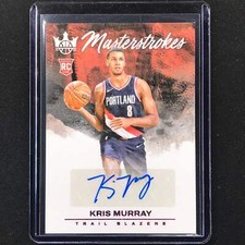 2023-24 Court Kings Kris Murray Masterstrokes Auto Pink 2/8
