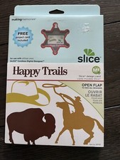 Making Memories Slice 'Happy Trails' Design Card NIB BDR 