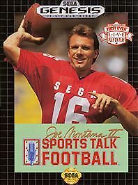 Joe Montana II Sports Talk Football (Sega Genesis, 1991)