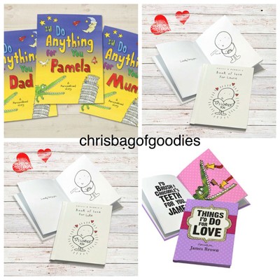 personalised book for boyfriend