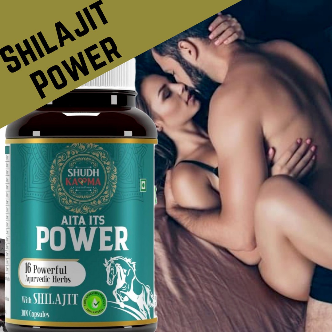 100% Shilajit + 16 Kräuter extrem stark, Ausdauerstärke, Power Swarna Bhasma